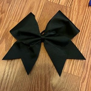 Black Cheer Bow